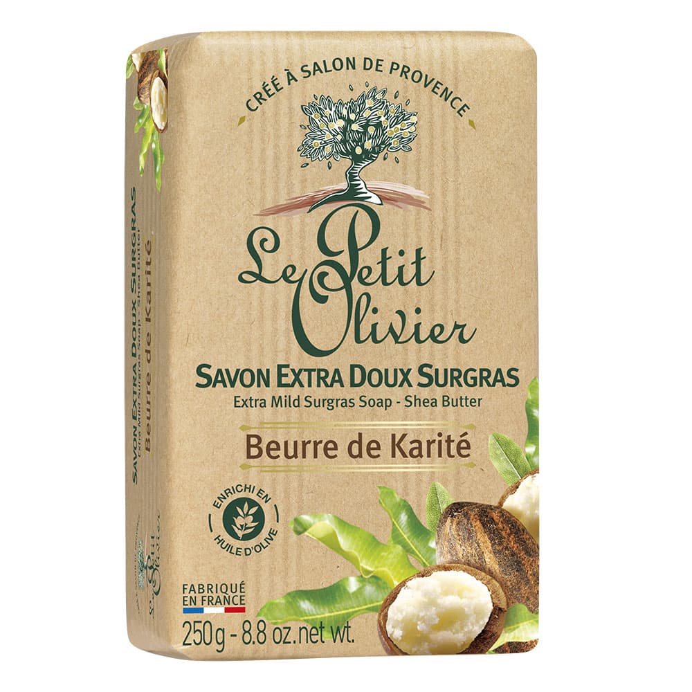 Jabón Sólido de Manteca de Karité 250g Lateral
